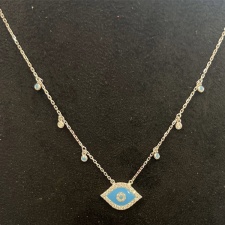 DJULA Evil Eye Necklace - Goldfinger