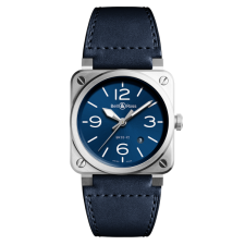 Bell & Ross BR 03-92 Blue Steel - Goldfinger