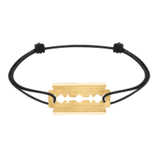 Dinh Van Lame de Rasoir cord bracelet - Goldfinger