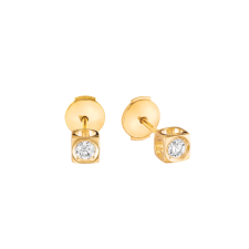 Dinh Van Le Cube Diamant earrings - Goldfinger