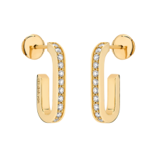 Dinh Van Maillon L earrings - Goldfinger