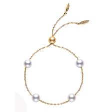 Mikimoto Station Bracelet - Goldfinger