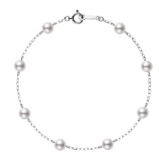 Mikimoto Station Bracelet - Goldfinger