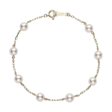 Mikimoto Station Bracelet - Goldfinger