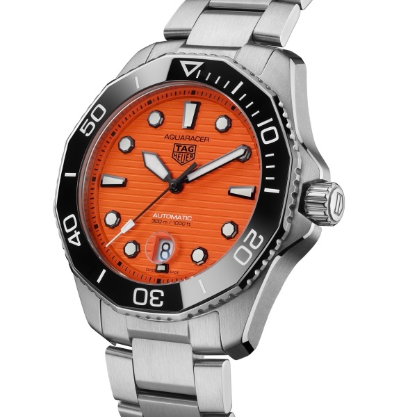 TAG Heuer Aquaracer Professional 300 Orange Diver - Goldfinger