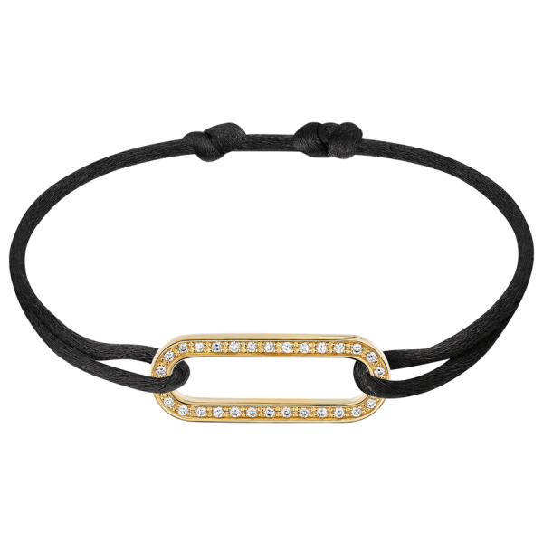 Dinh Van Maillon L cord bracelet - Goldfinger