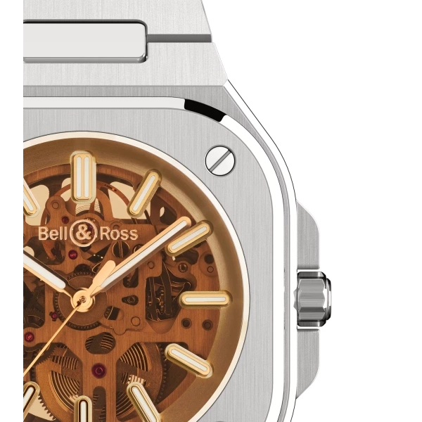 Bell & Ross BR 05 Skeleton Golden - Goldfinger