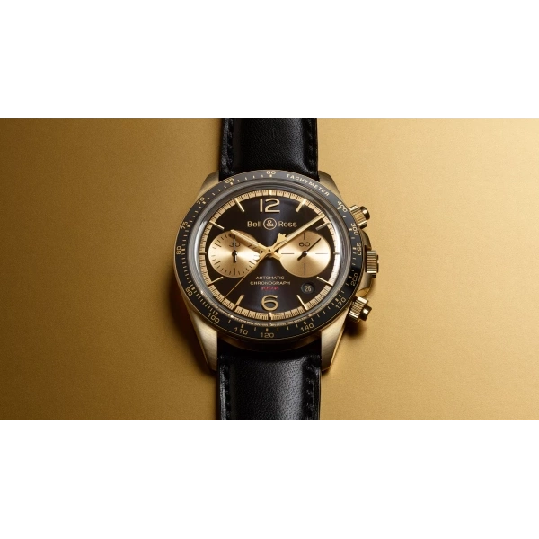 Bell & Ross BR V2-92 Bellytanker Bronze - Goldfinger