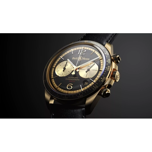 Bell & Ross BR V2-92 Bellytanker Bronze - Goldfinger