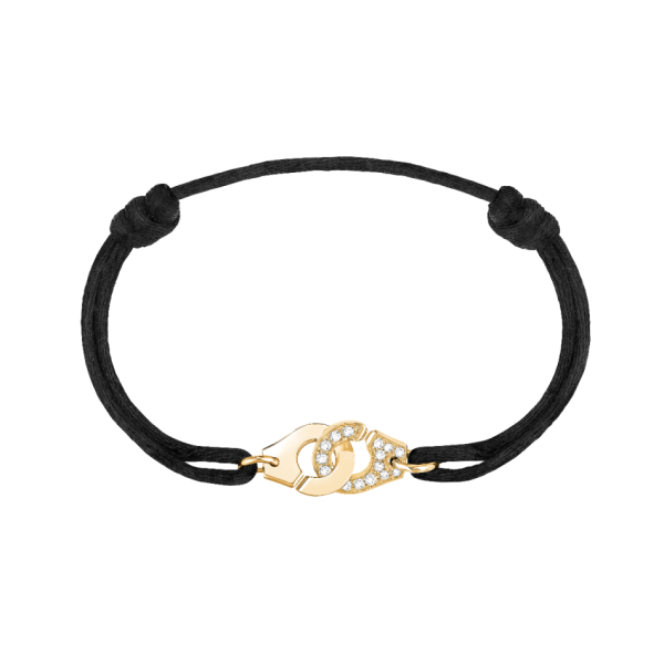 Dinh Van Menottes R10 cord bracelet - Goldfinger