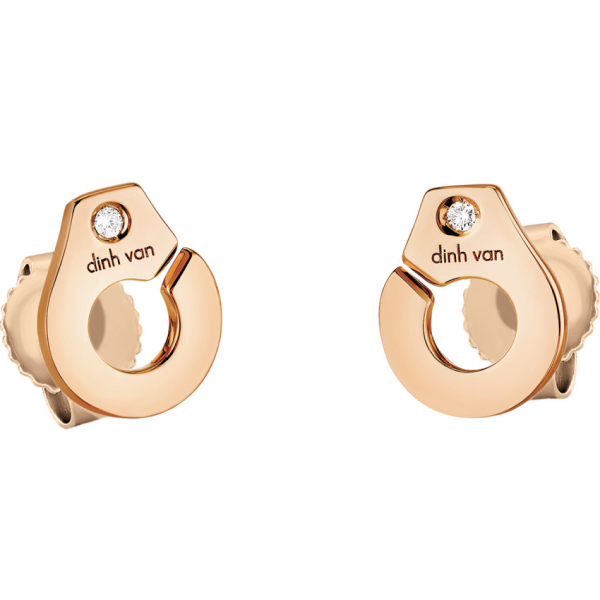 Dinh Van Menottes R7,5 earrings - Goldfinger