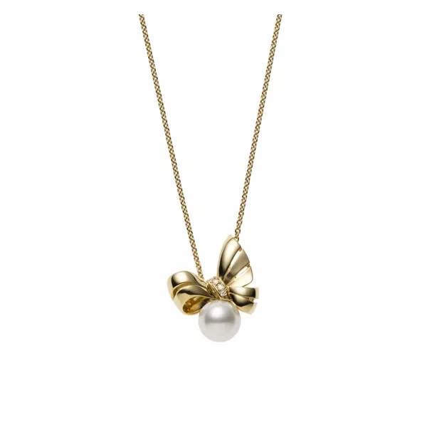 Mikimoto Jeux de Rubans Pendant - Goldfinger