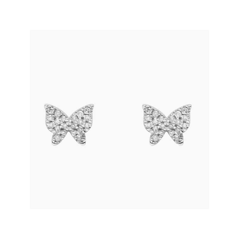 DJULA Butterfly Earrings - Goldfinger