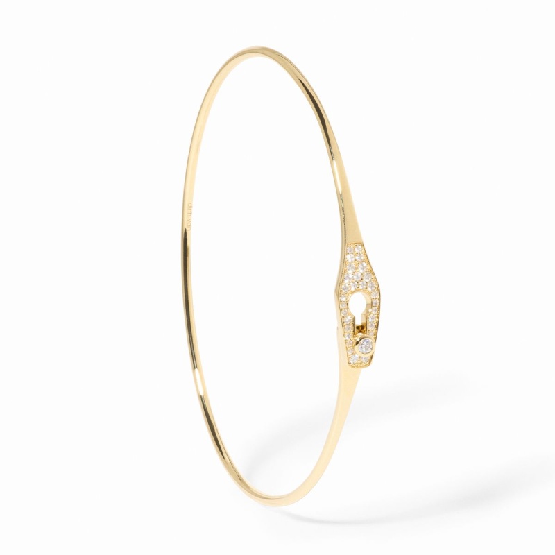 Dinh Van Serrure Jonc bracelet - Goldfinger