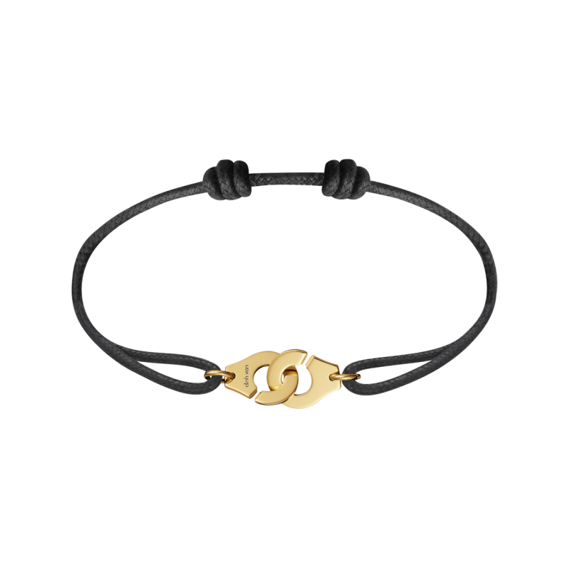 Dinh Van Menottes R10 cord bracelet - Goldfinger