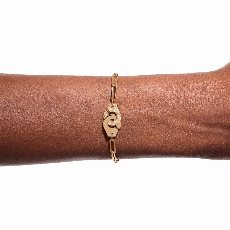  Dinh Van Menottes R12 bracelet - Goldfinger