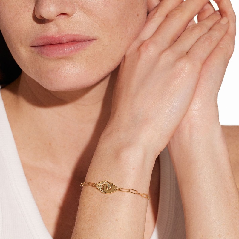  Dinh Van Menottes R10 bracelet - Goldfinger