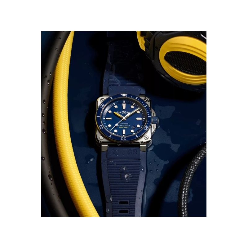 Bell & Ross BR 03-92 Diver Blue - Goldfinger