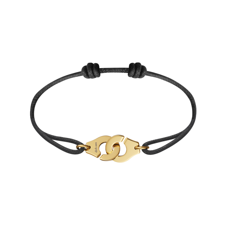  Dinh Van Menottes R12 cord bracelet - Goldfinger