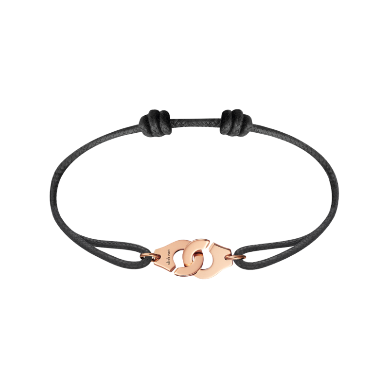 Dinh Van Menottes R10 cord bracelet - Goldfinger