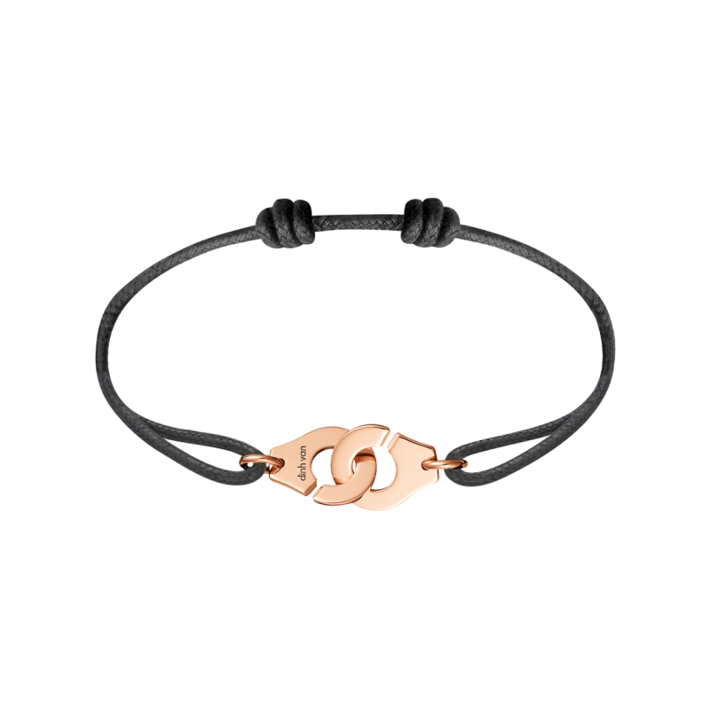 Dinh Van Menottes R12 cord bracelet - Goldfinger