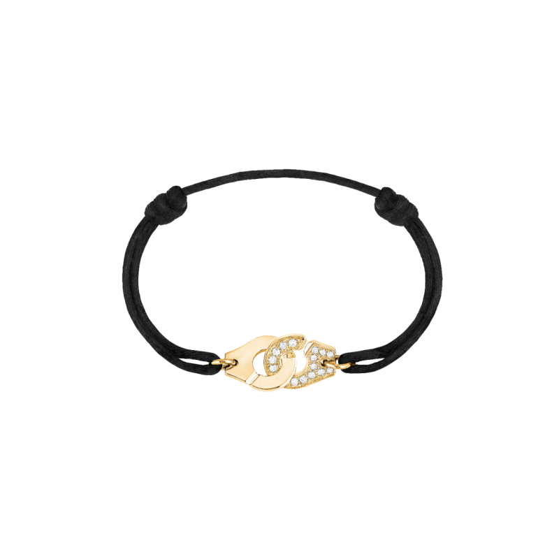 Dinh Van Menottes R12 cord bracelet - Goldfinger