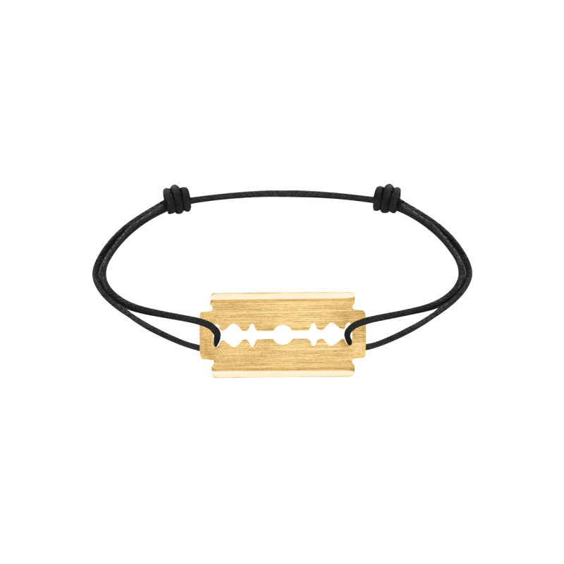 Dinh Van Lame de Rasoir cord bracelet - Goldfinger