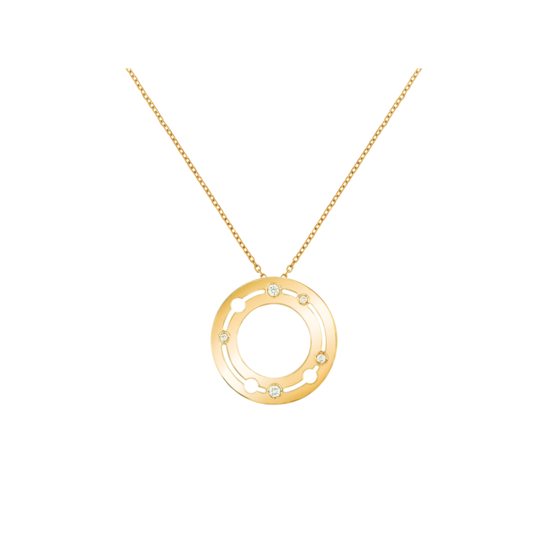 Dinh Van Pulse pendant - Goldfinger