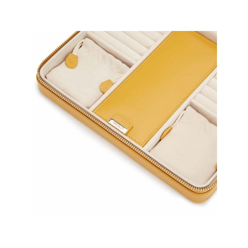 WOLF Maria Zip Case - Goldfinger