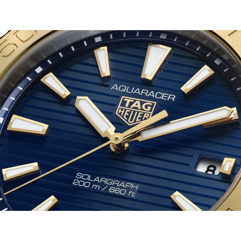 TAG Heuer Aquaracer Professional 200 Solargraph - Goldfinger